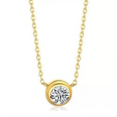Колие Diamants Legers De Cartier, малък модел, жълто злато, диамант