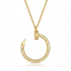 Cartier Juste Un Clou Колие с диаманти от жълто злато