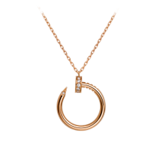Колие Cartier Juste Un Clou в розово злато и диаманти