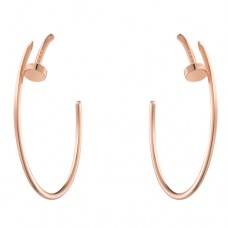 Обеци Cartier Juste Un Clou 18K розово злато