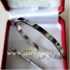 Гривна Cartier Love SM от бяло злато