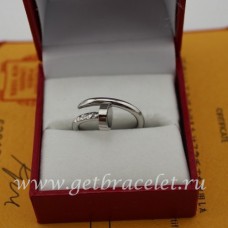 Пръстен Cartier Juste Un Clou от бяло злато