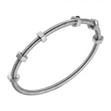 Гривна Ecrou de Cartier 18K бяло злато