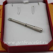 Гривна Cartier Love отвертка от бяло злато