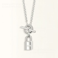 Висулка Hermes Amulettes Cadenas от стерлингово сребро