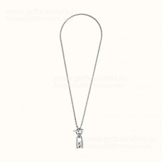 Висулка Hermes Cadenas Kelly в сребрист цвят