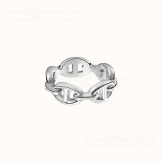 Пръстен Hermes Chaine dAncre Enchainee в бяло злато/жълто злато/розово злато Lady UK