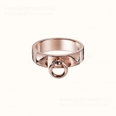 Пръстен Hermes Collier de Chien в бижута от розово злато