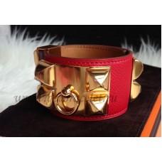 Гривна Hermes Collier de Chien от червено злато
