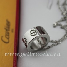 Колие Cartier LOVE от бяло злато