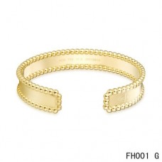 Отворена гривна Van Cleef And Arpels от жълто злато