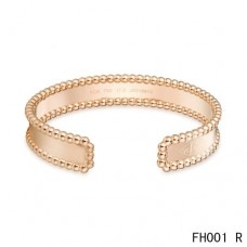 Отворена гривна Van Cleef And Arpels в розово злато