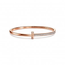 Дамски бижута Tiffany Tiffany T1 с едностранни диаманти, фини бижута, разпродажба в Англия, бяло злато/жълто злато/розово злато