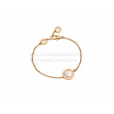 BVLGARI Бебешка гривна BVLGARI от жълто злато с перли
