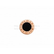 BVLGARI BVLGARI НАПРАВЕТЕ СВОЯ ДВОЙКА Комплект единични обеци от розово злато с оникс