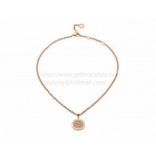 Колие BVLGARI BVLGARI с розово злато и диаманти