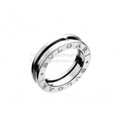 Пръстен Bvlgari B.zero1 с 1 лента от бяло злато