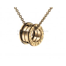 Златна висулка Bvlgari B.zero1 от жълто злато с верижка