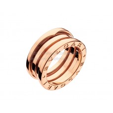 Златен пръстен Bvlgari B.zero1 с 3 ленти