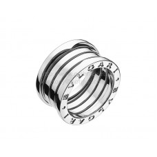Пръстен Bvlgari B.zero1 с 4 ленти от бяло злато