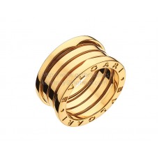 Пръстен Bvlgari B.zero1 с 4 ленти от жълто злато Пръстен Bvlgari B.zero1 с 4 ленти от жълто злато