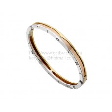 Гривна Bvlgari B.zero1 в розово жълто и бяло злато