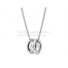 Колие Bvlgari B.zero1 Legend от бяло злато