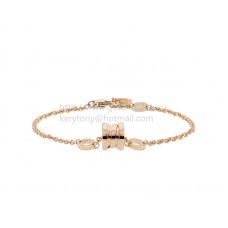 Гривна Bvlgari B.zero1 Ssoft в розово злато