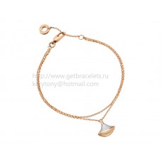 Гривна Bvlgari DIVAS Dream от розово злато с перлени очила