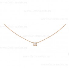 Колие C DE Cartier от розово злато с диаманти