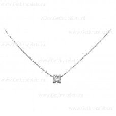 Колие C DE Cartier от бяло злато с диаманти