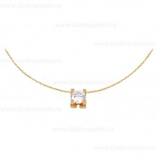 Колие C DE Cartier от жълто злато с диаманти