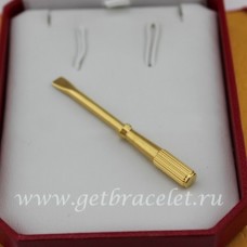 Гривна Cartier Love отвертка от жълто злато