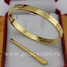Гривна Cartier Love от жълто злато за мъже и жени Гривна Cartier Love от жълто злато за мъже и жени