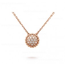 Висулка с диаманти Van Cleef Arpels Perlee от розово злато