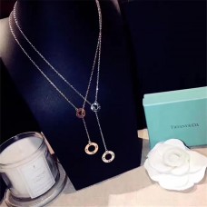 Колие с висулка Tiffany Atlas Lariat Circle за жени