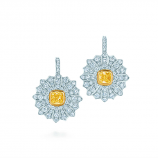 Обеци Tiffany Co. Schlumberger Daisy жълти