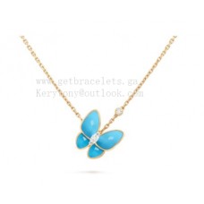 Висулка Van Cleef Arpels Two Pepperoni от жълто злато с диаманти